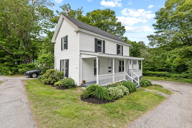 200 Main St, Freeport, ME 04032 - view of front of home with covered porch