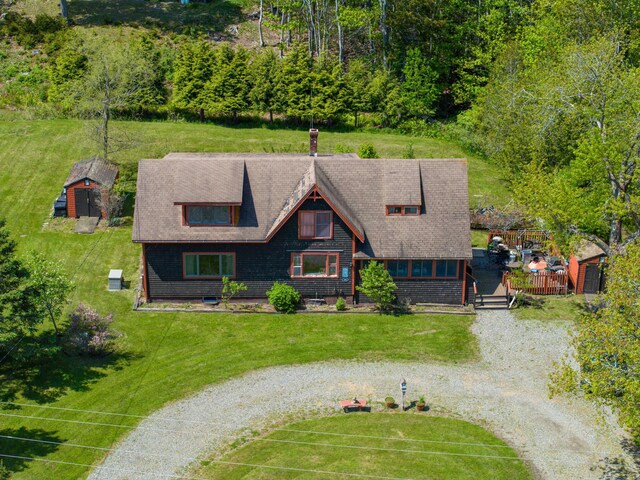 364 Main Rd, Islesboro, ME 04848 - view from above of property