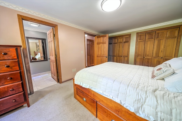 82 Eaton Ridge Dr, Holden, ME 04429 - bedroom with two closets and connected bathroom