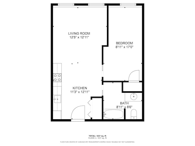 2 Main St Unit 17-415, Biddeford, ME 04005 - view of room layout