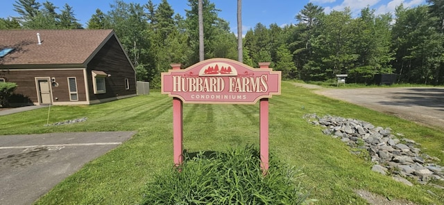9 Hubbard Farms Rd Unit 15, Orono, ME 04473 - community sign with a yard