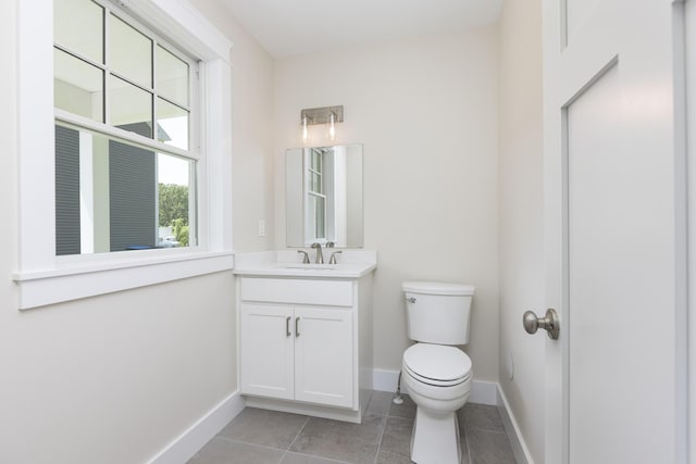 24 Varney Mill Rd Unit 3, Windham, ME 04062 - half bath with vanity and tile patterned flooring
