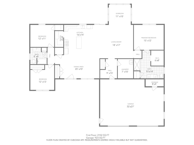 18 Crestwood Dr, Orrington, ME 04474 - view of property floor plan