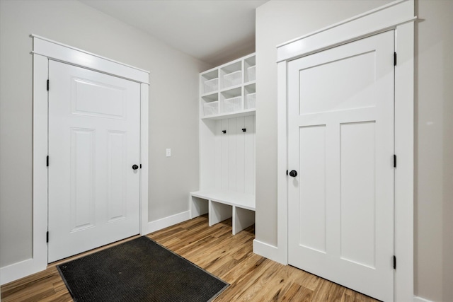 18 Crestwood Dr, Orrington, ME 04474 - mudroom featuring light wood finished floors and baseboards