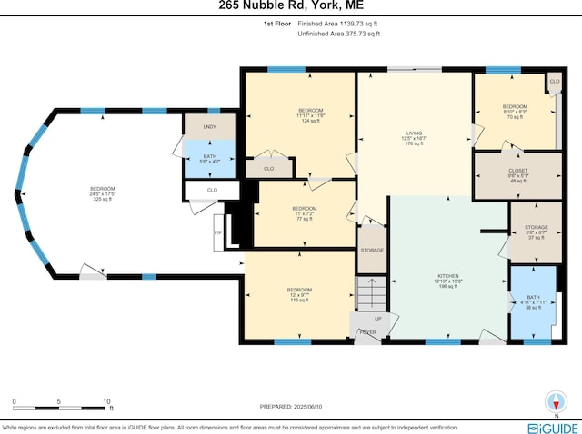 265 Nubble Rd, York, ME 03909 - view of home floor plan