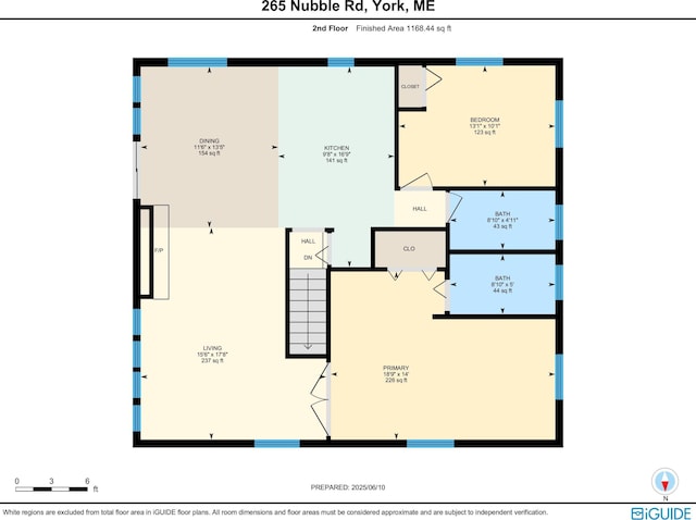 265 Nubble Rd, York, ME 03909 - view of floor plan / room layout