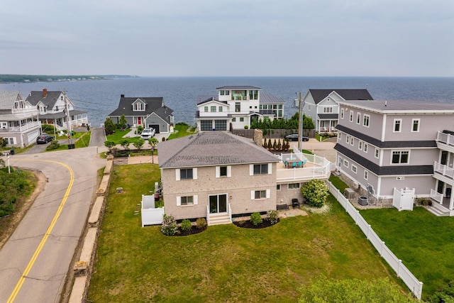 265 Nubble Rd, York, ME 03909 - aerial view of property and surrounding area featuring a large body of water