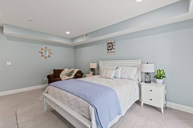 180 E Grand Ave Unit 3, Old Orchard Beach, ME 04064 - tiled bedroom featuring baseboards and recessed lighting