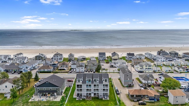 180 E Grand Ave Unit 3, Old Orchard Beach, ME 04064 - drone / aerial view of waterfront with a beach