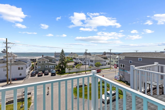 180 E Grand Ave Unit 3, Old Orchard Beach, ME 04064 - balcony featuring a residential view and a water view