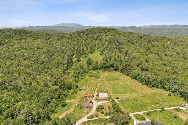 30 Graffam Rd, Baldwin, ME 04091 - bird's eye view of a mountain backdrop