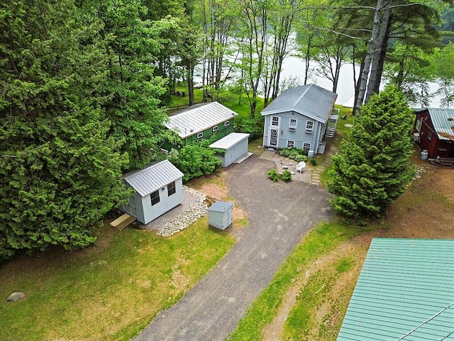 75 Spaulding Point Rd, Belgrade, ME 04917 - aerial view of property and surrounding area
