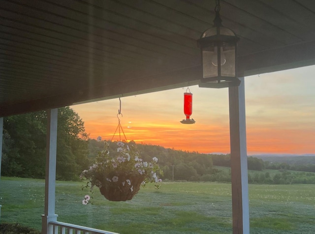 227 Back Rd, Skowhegan, ME 04976 - exterior view of a chandelier
