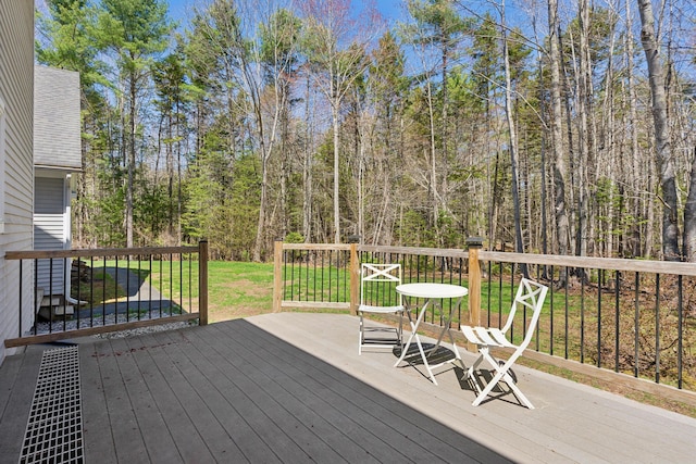 24 Cottagewood Ln, Kennebunk, ME 04043 - view of wooden deck