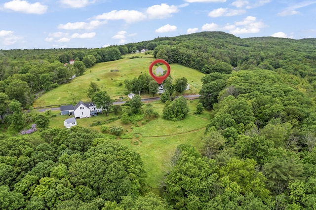 507 Ford Quint Rd, North Berwick, ME 03906 - view of property location featuring a heavily wooded area and rural landscape