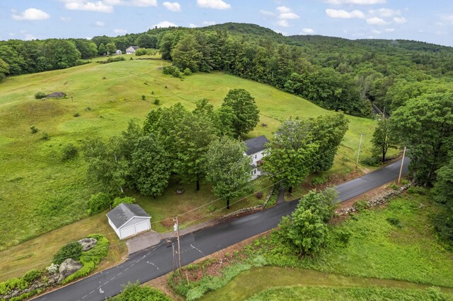 507 Ford Quint Rd, North Berwick, ME 03906 - bird's eye view of a heavily wooded area