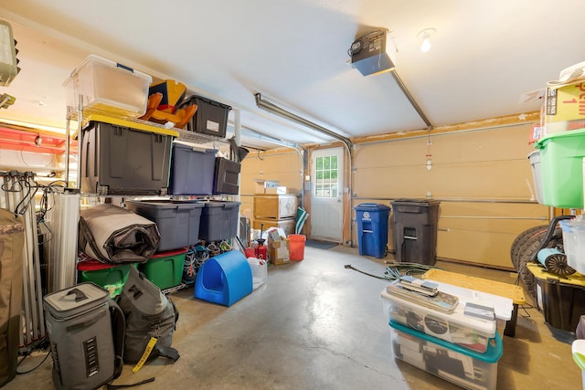 26 Ferncroft Rd, York, ME 03909 - garage featuring a garage door opener