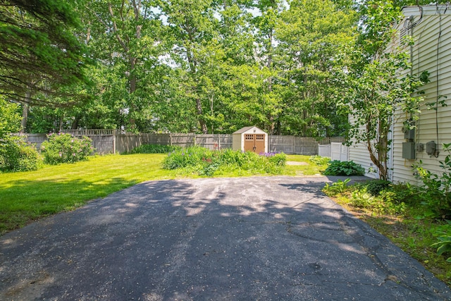 24 Down E Ln, Scarborough, ME 04074 - view of patio with a storage shed