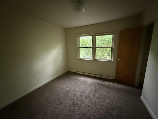 13 Mount Desert Dr, Bangor, ME 04401 - unfurnished room with a baseboard heating unit and carpet floors
