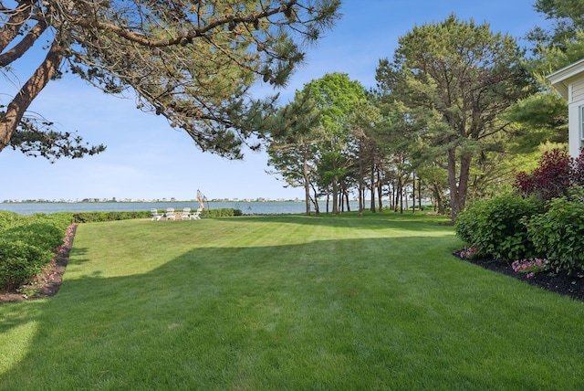 22 Channel Cove Ln, Biddeford, ME 04005 - view of grassy yard with a water view and view of golf course