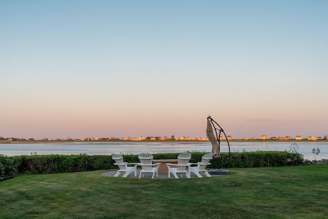 22 Channel Cove Ln, Biddeford, ME 04005 - view of grassy yard with a water view