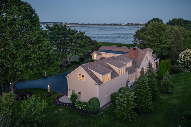 22 Channel Cove Ln, Biddeford, ME 04005 - view from above of property featuring a nearby body of water