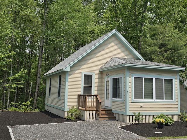 1 Old County Rd Unit 140, Wells, ME 04090 - view of front of house with roof with shingles