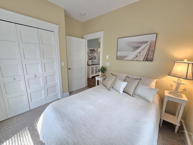 1 Old County Rd Unit 140, Wells, ME 04090 - bedroom with carpet floors and a closet