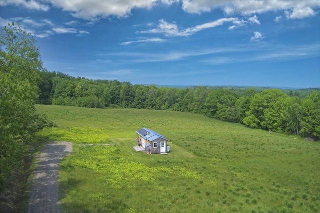 1535 Bailey Rd, Knox, ME 04986 - aerial view of sparsely populated area featuring a forest