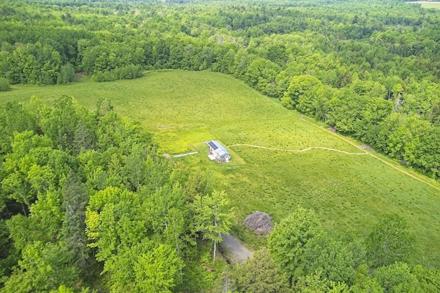 1535 Bailey Rd, Knox, ME 04986 - aerial view of a heavily wooded area