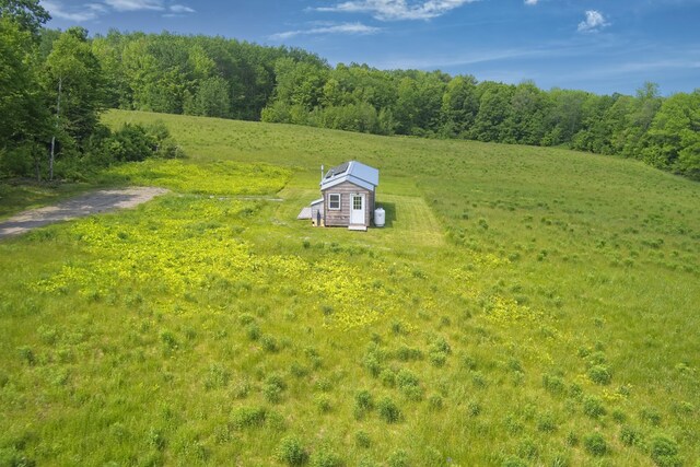 1535 Bailey Rd, Knox, ME 04986 - aerial view of sparsely populated area featuring a forest