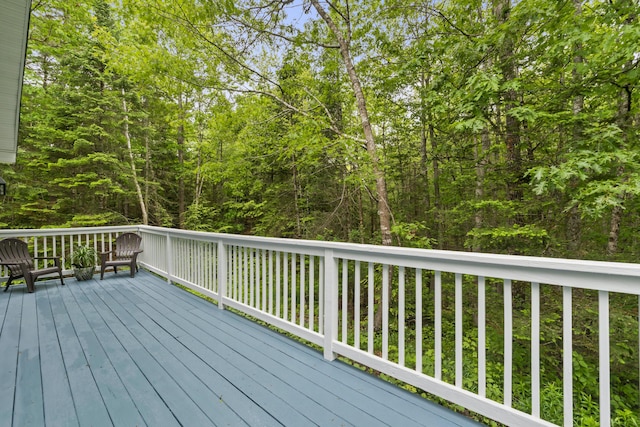 47 Double M Ln, Woolwich, ME 04579 - view of wooden terrace