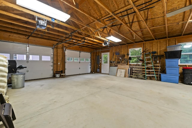 47 Double M Ln, Woolwich, ME 04579 - garage featuring a garage door opener
