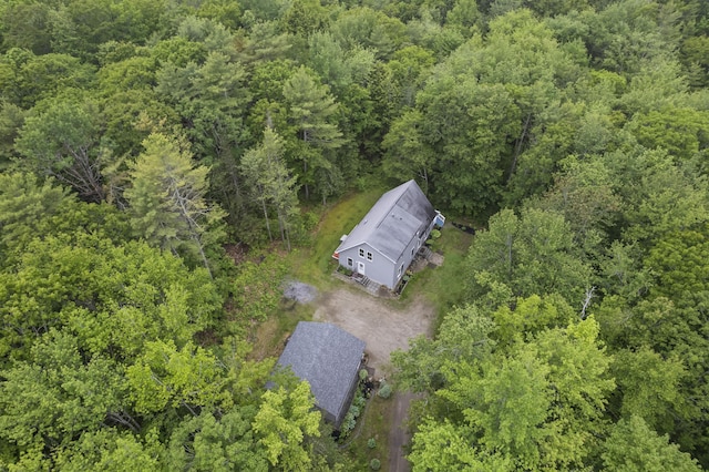 47 Double M Ln, Woolwich, ME 04579 - view of subject property featuring a heavily wooded area