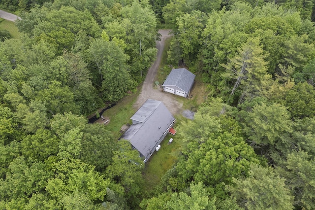 47 Double M Ln, Woolwich, ME 04579 - view of subject property with a forest