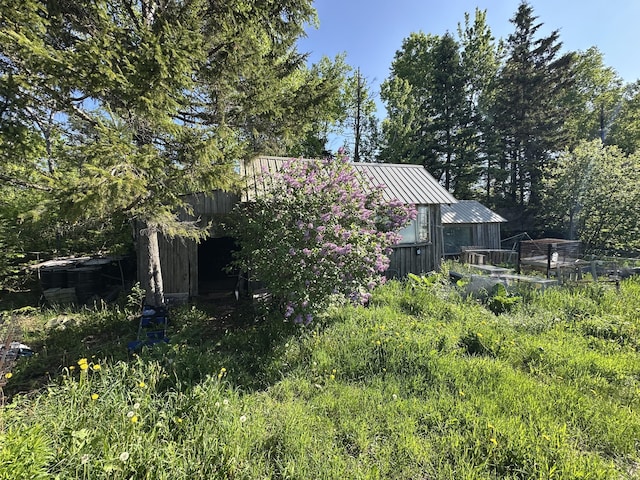 396 Smyrna Town Line Rd, Smyrna, ME 04780 - view of yard