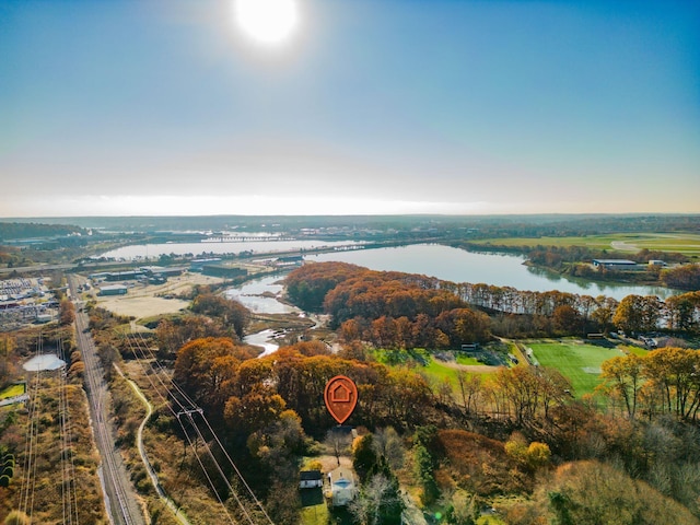 162 Hobart St, Portland, ME 04102 - aerial view of property and surrounding area featuring a large body of water