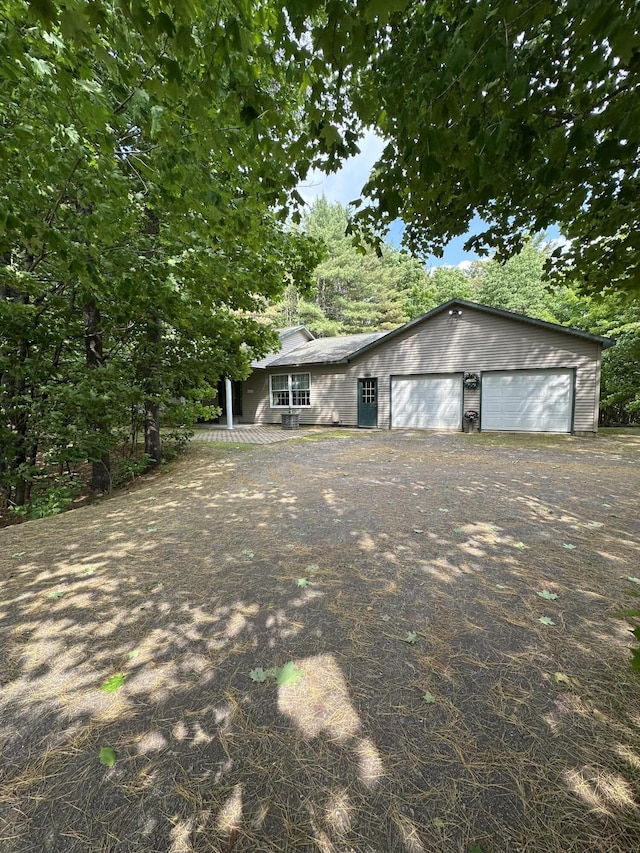 242 Newport Rd, Corinna, ME 04928 - view of front of home featuring a chimney