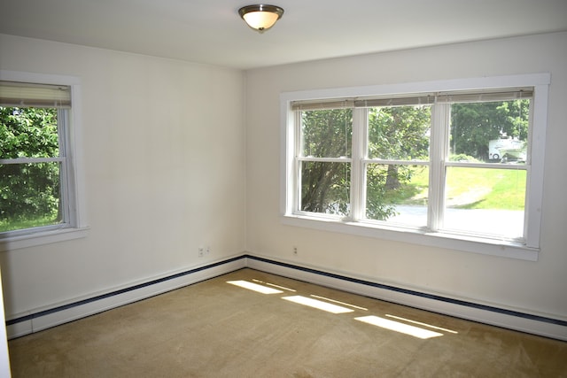 25 Ariel St, Lincoln, ME 04457 - unfurnished room featuring baseboard heating