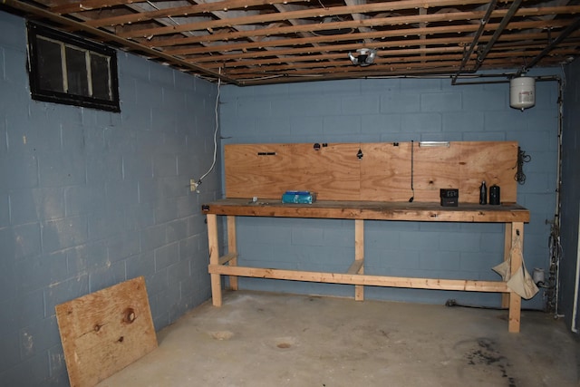 25 Ariel St, Lincoln, ME 04457 - view of unfinished below grade area