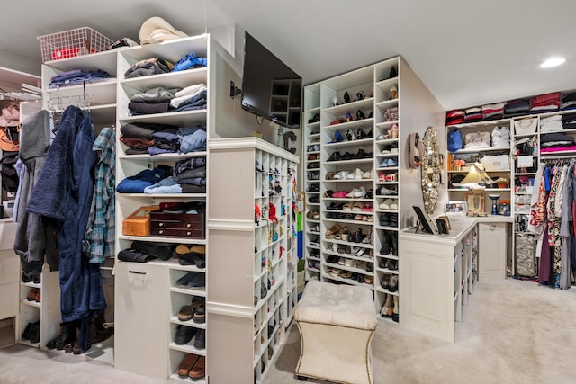 33 Lakeview Ln, Harrison, ME 04040 - walk in closet with carpet floors