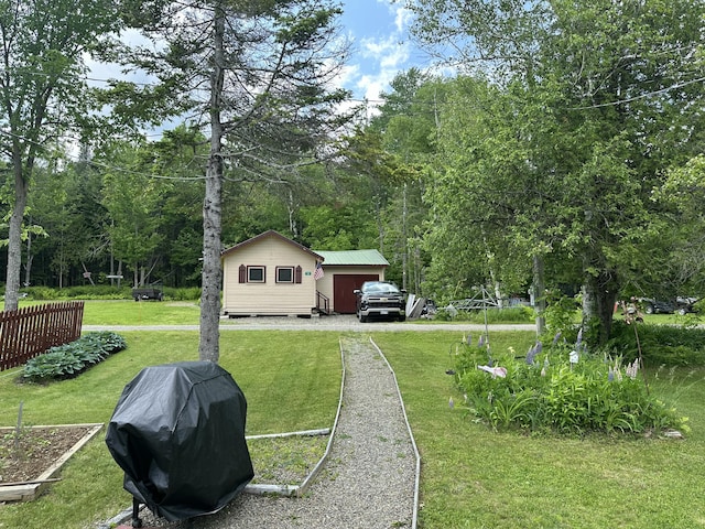 50 Forget Me Not Ln, Orient, ME 04471 - view of yard with an outdoor structure