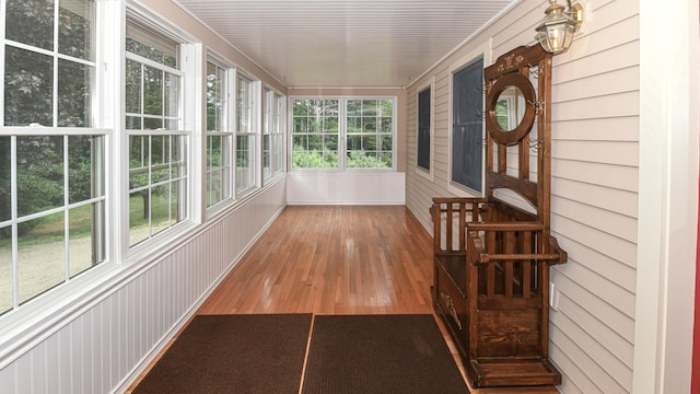 370 Center Conway Rd, Brownfield, ME 04010 - view of unfurnished sunroom