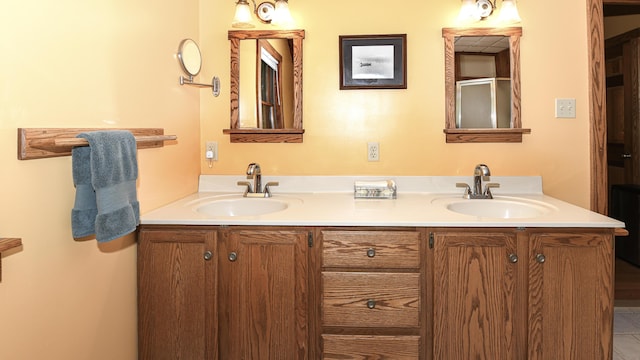 370 Center Conway Rd, Brownfield, ME 04010 - bathroom with double vanity