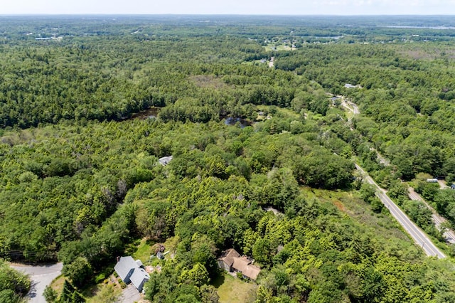 9 Kennebec Cir, Bath, ME 04530 - bird's eye view of a heavily wooded area