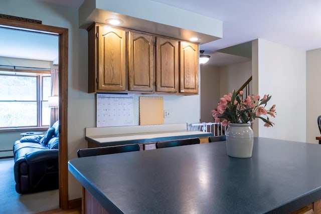 9 Kennebec Cir, Bath, ME 04530 - kitchen featuring baseboard heating