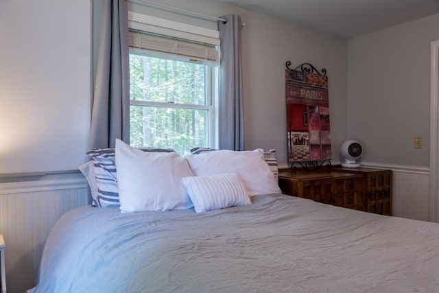 9 Kennebec Cir, Bath, ME 04530 - bedroom with a wainscoted wall