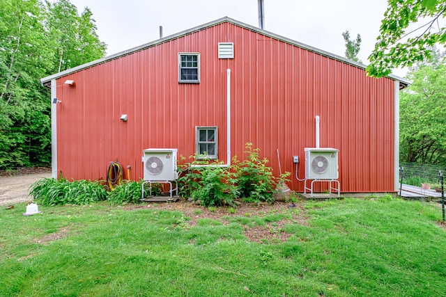 41 Dundee Rd, Albany Twp, ME 04217 - view of pole building with a lawn