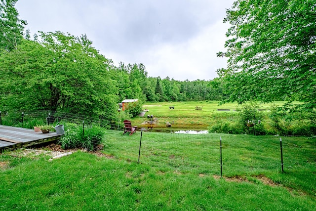 41 Dundee Rd, Albany Twp, ME 04217 - view of yard featuring a view of trees