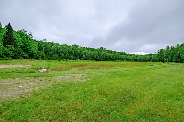 41 Dundee Rd, Albany Twp, ME 04217 - view of yard featuring a view of trees and a rural view